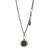 Petit Fortune Favors the Bold Coin Pendant Necklace - Curb Chain