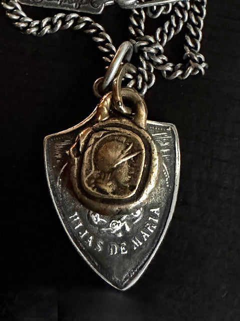 Hijas de Maria Sterling Silver Necklace