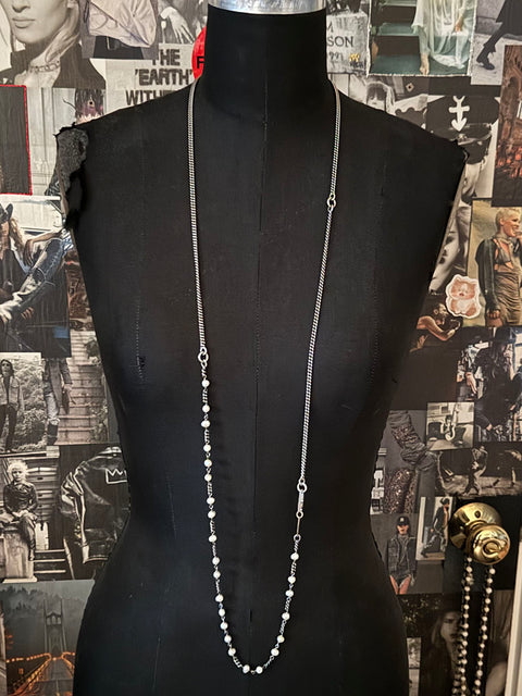 Evermore Pearl Chain Necklace