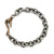 Layering Bracelet Heavy Sterling Silver | Bronze Clasp Designer Jewell-Bracelet