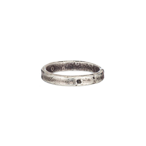 Solid Silver Band Ring | Designer Jewellery Rings for Men-Ring