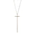 Long Sabre Cross | Chain Pendant Necklace Designer Jewellery-Necklace